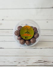 Load image into Gallery viewer, Red Hill Confectionery - Milk Chocolate Coated Raspberries 200g Tub
