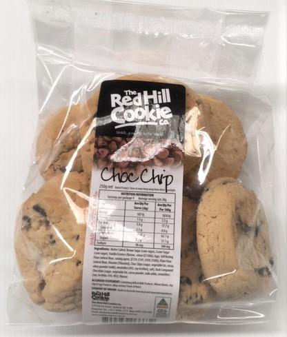 COOKIES Red Hill Cookie Co CHOCOLATE CHIP 250g