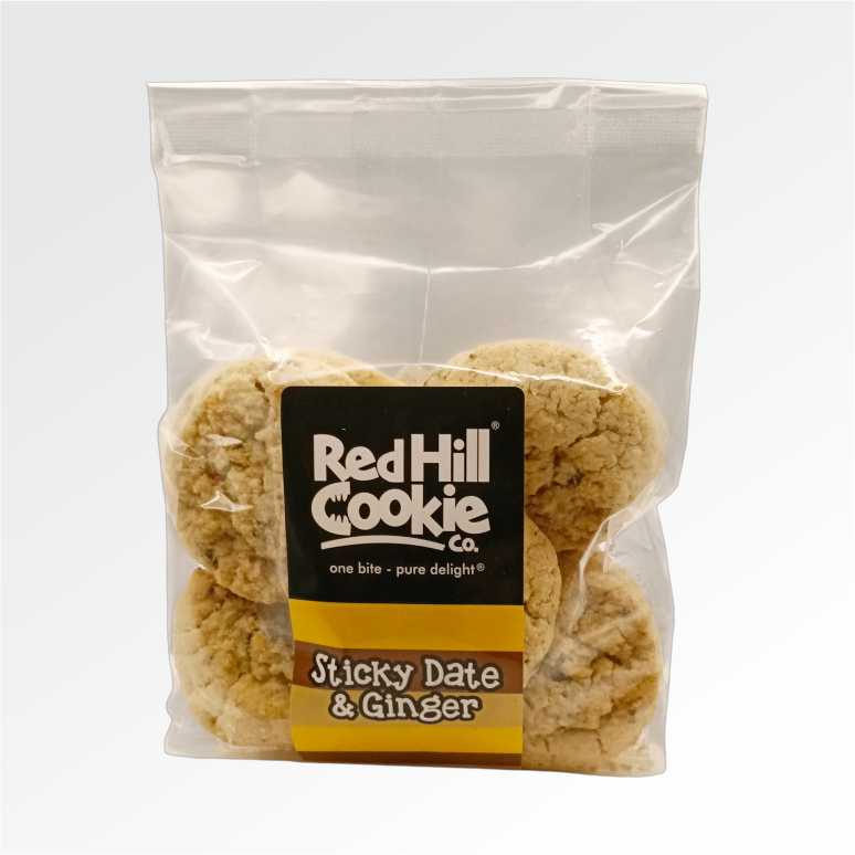 Red Hill Cookie Co STICKY DATE & GINGER 250g